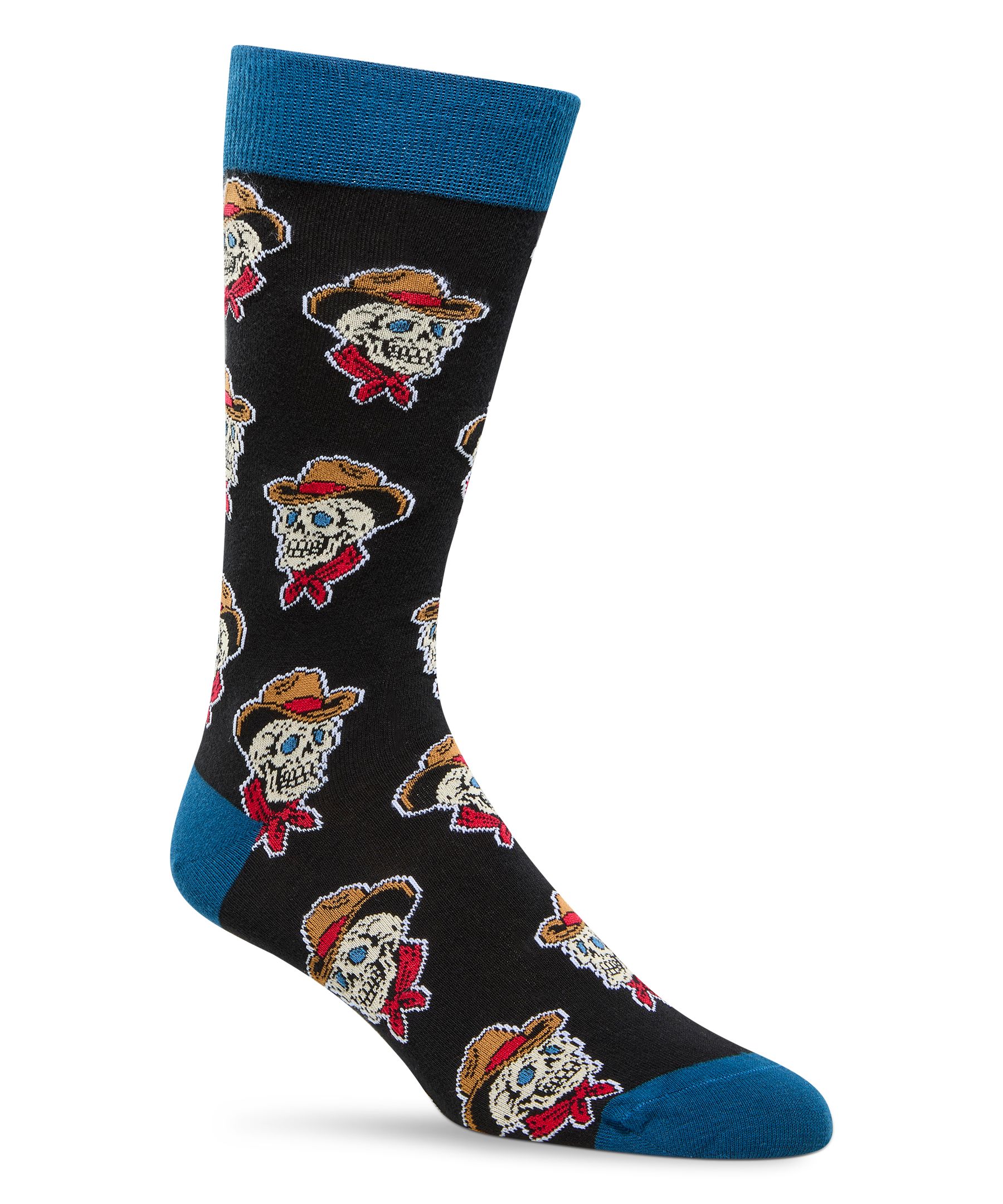 Denver Hayes Men's Novelty Patterned Casual Socks