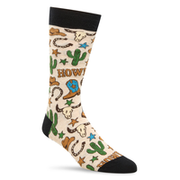 Chaussettes décontractées à motif fantaisie pour hommes, Denver Hayes