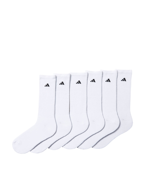 adidas Men's Athletic Crew Socks, Cushioned, 6-Pack