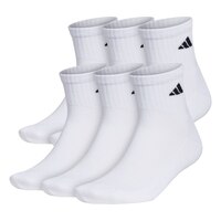 Chaussettes de sport un quart rembourrées, S26, adidas, paquet de 6&nbsp;paires