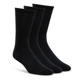 Matrix Men's 3-Pack Half Cushion Crew Sport Socks Front_Angled_Right