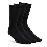 Matrix Men's 3-Pack Half Cushion Crew Sport Socks Front_Angled_Right