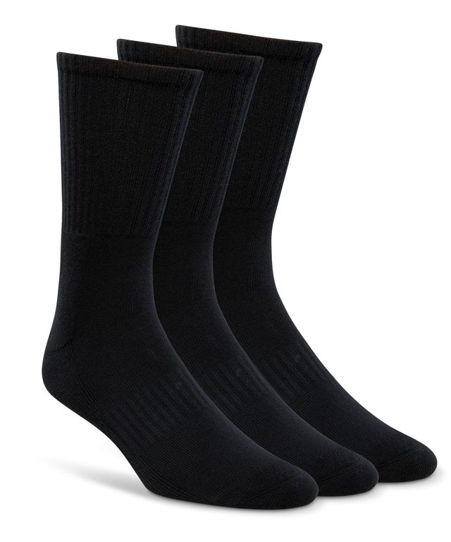Matrix Men's 3-Pack Half Cushion Crew Sport Socks