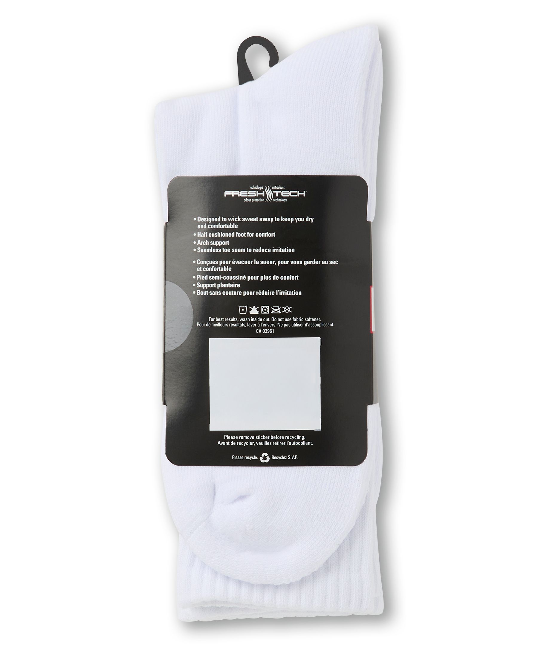 Matrix Men's 3-Pack Half Cushion Crew Sport Socks