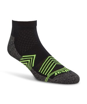 Chaussettes basses et rembourrées avec driWear pour hommes, Matrix