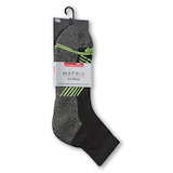 Matrix Men's driWear Quarter Crew Socks Front_Flat