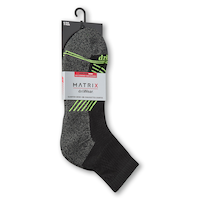 Matrix Men's driWear Quarter Crew Socks Front_Flat