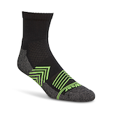 Mi-chaussettes un quart avec driWear pour hommes, Matrix Front_Angled_Right