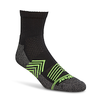 Mi-chaussettes un quart avec driWear pour hommes, Matrix Front_Angled_Right