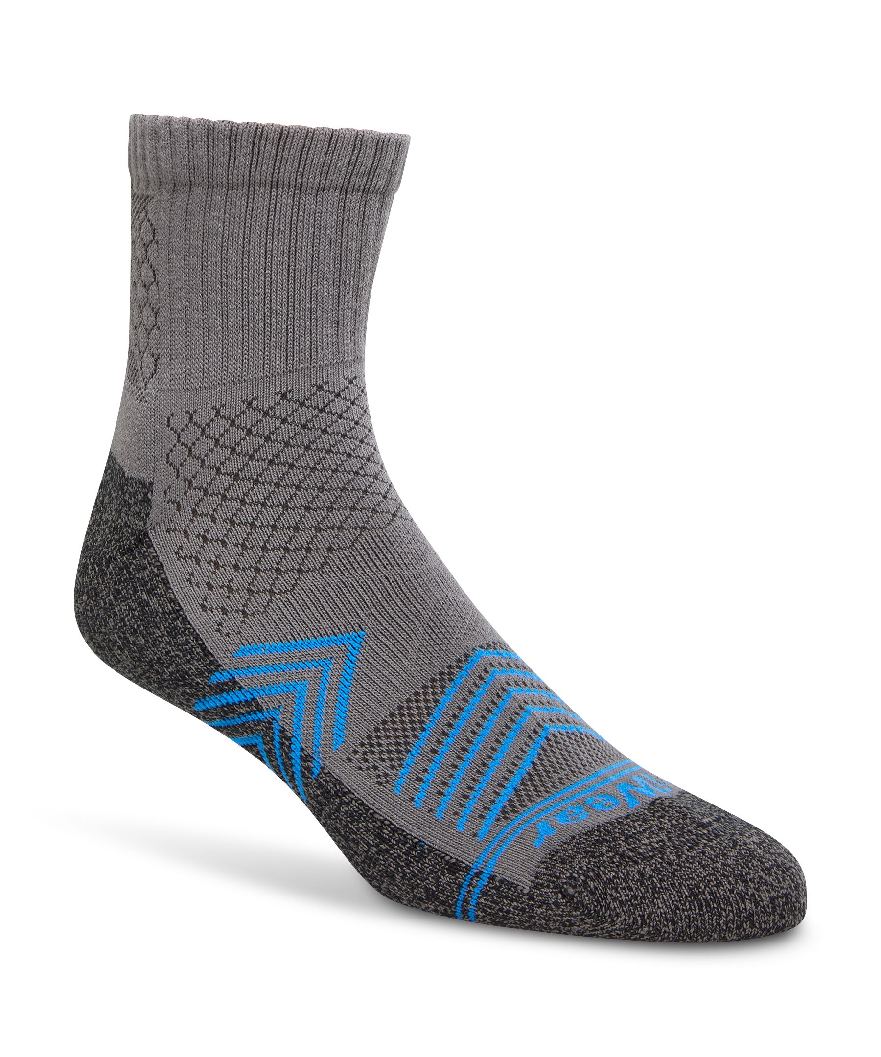 Matrix Men's driWear Quarter Crew Socks