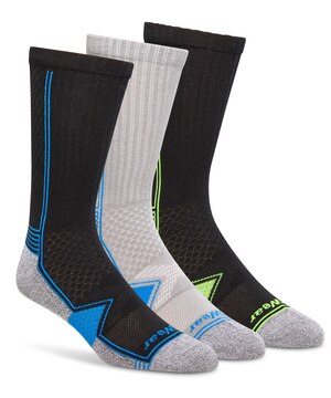 Mi-chaussettes avec driWear Ultralite pour hommes, Matrix, paquet de 3&nbsp;paires