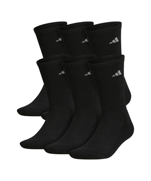 Mi-chaussettes de sport rembourrées, adidas, paquet de 6&nbsp;paires