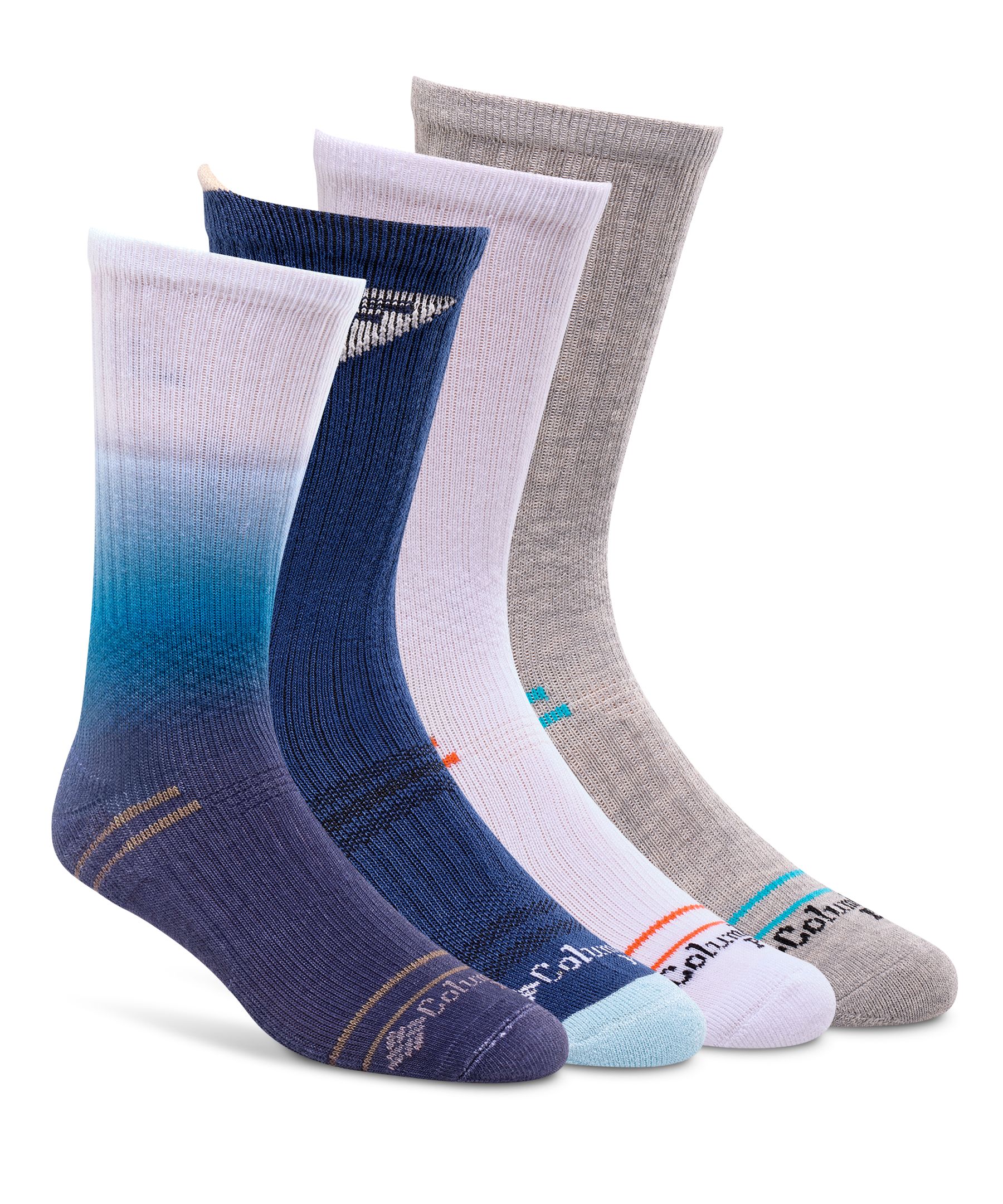 Columbia Men's Pfg Athletic Ombre Crew Socks