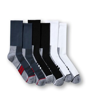 Mi-chaussettes de sport pour hommes, Matrix, paquet de 6 paires