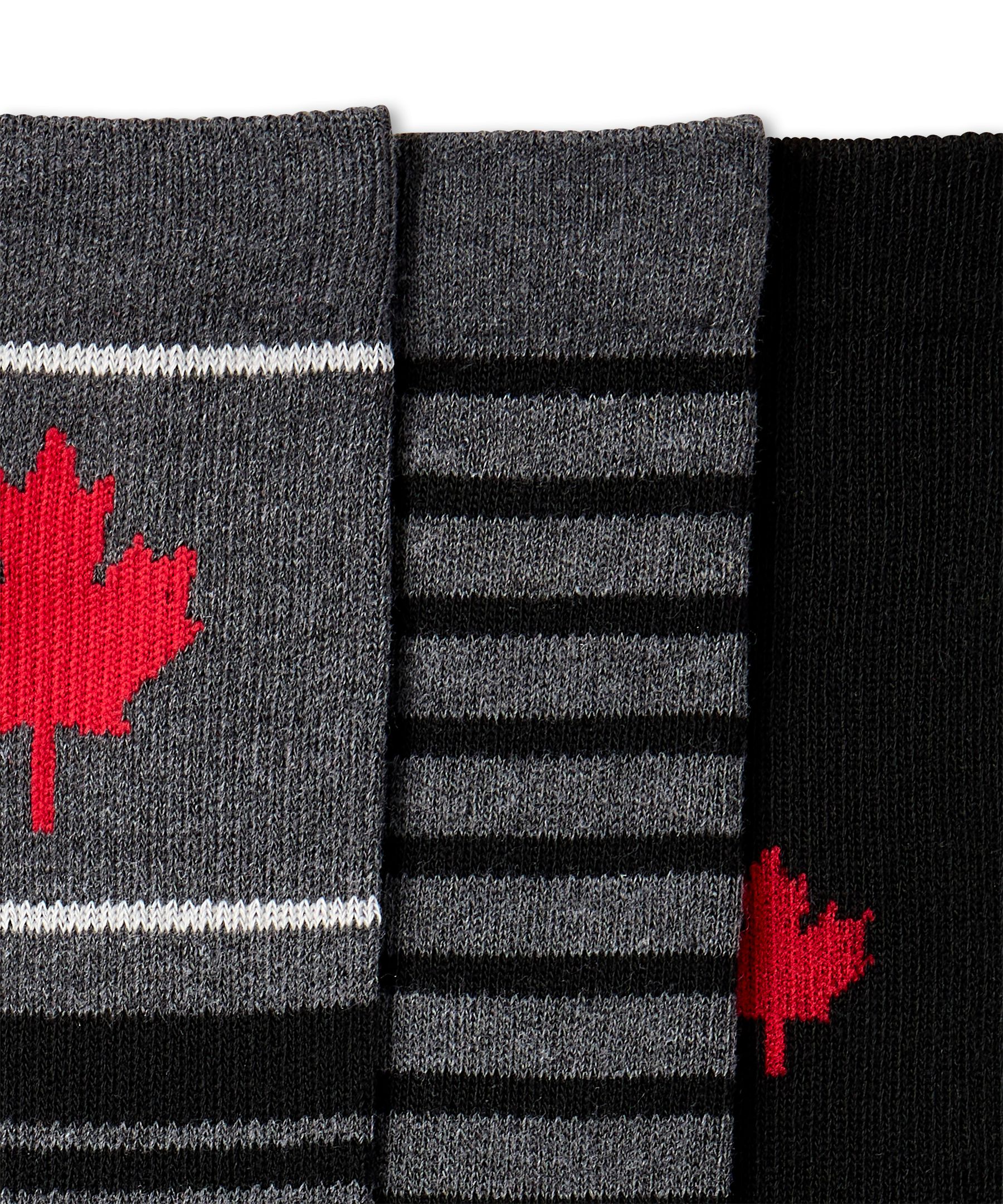 Chaussettes décontractées en mélange de laine mérinos pour hommes, Copper Sole, paquet de 3 paires