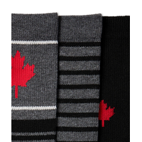 Copper Sole Men's 3pk Merino Blend Casual Socks