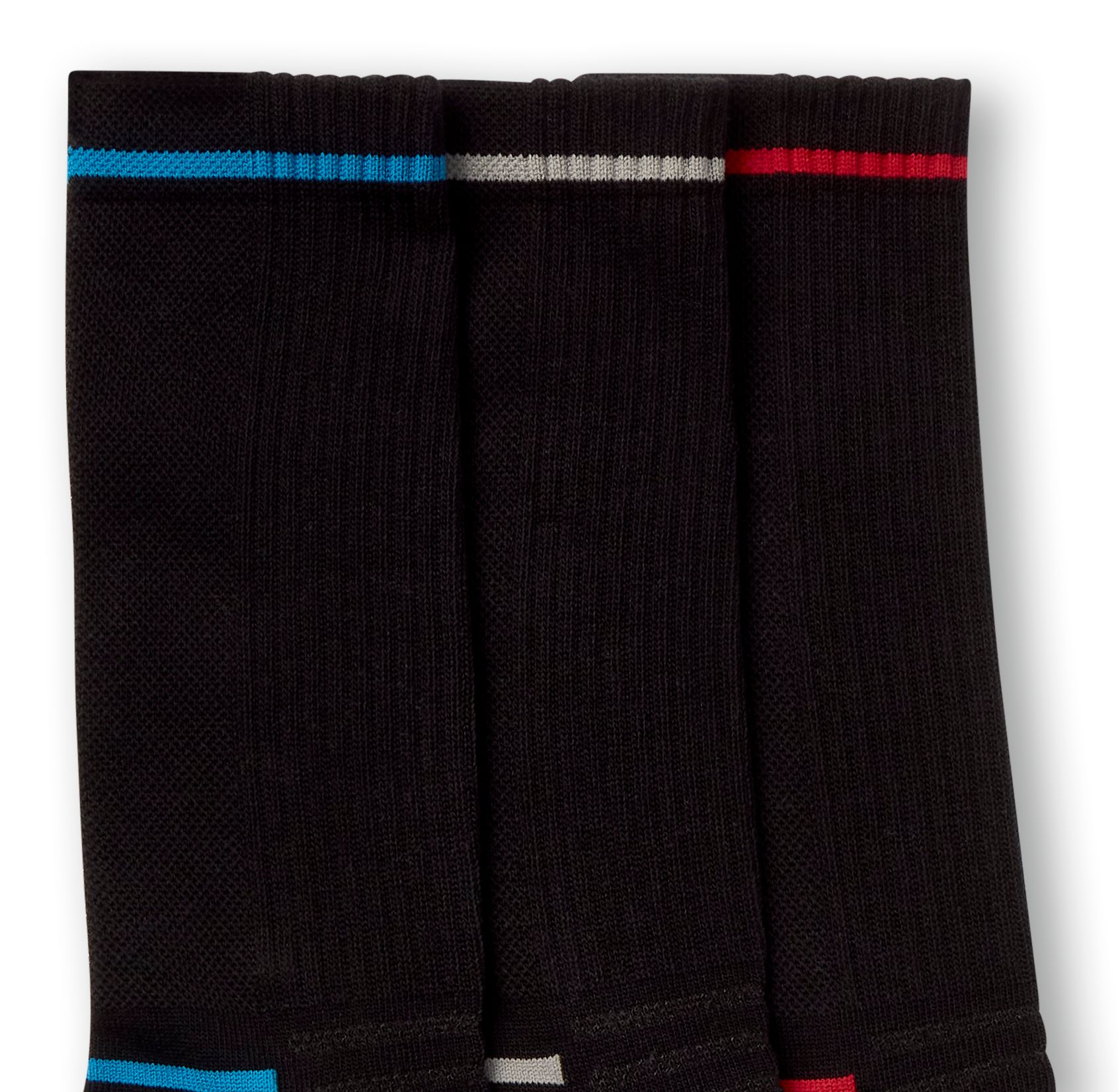 Mi-chaussettes de sport techniques driWearMC pour hommes, Matrix, paquet de 3&nbsp;paires