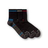 Matrix Men's driWear™ Tech Quarter Cut Sport Socks, 3 Pack