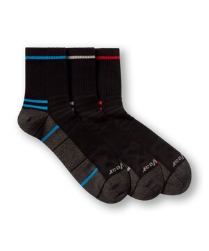 Matrix Men's driWear™ Tech Quarter Cut Sport Socks, 3 Pack