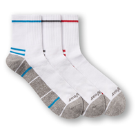 Mi-chaussettes sport techniques driWearMC pour hommes, Matrix, paquet de 3&nbsp;paires
