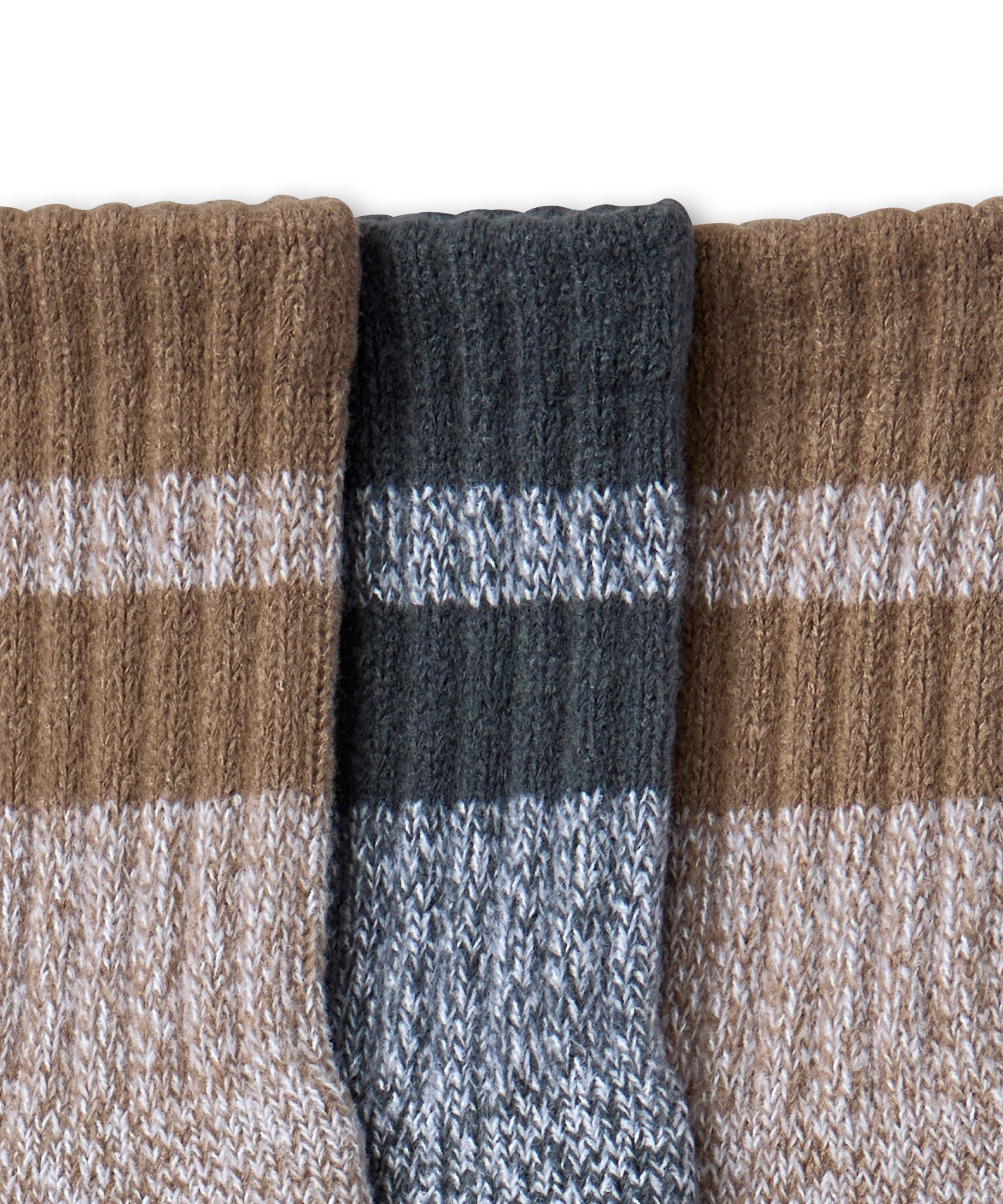WindRiver Men's Heritage Supersoft Crew Socks 2-pk