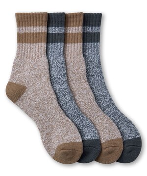 WindRiver Men's Heritage Supersoft Crew Socks 2-pk
