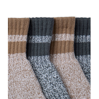 WindRiver Men's Heritage Supersoft Quarter Crew Socks 2-pk