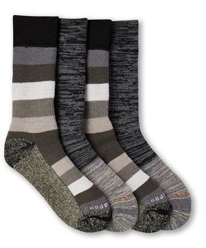 Copper Sole Men's T-MAX HEAT® Brushed Thermal Crew Socks 2pk