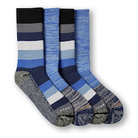 Copper Sole Men's T-MAX HEAT® Brushed Thermal Crew Socks 2pk