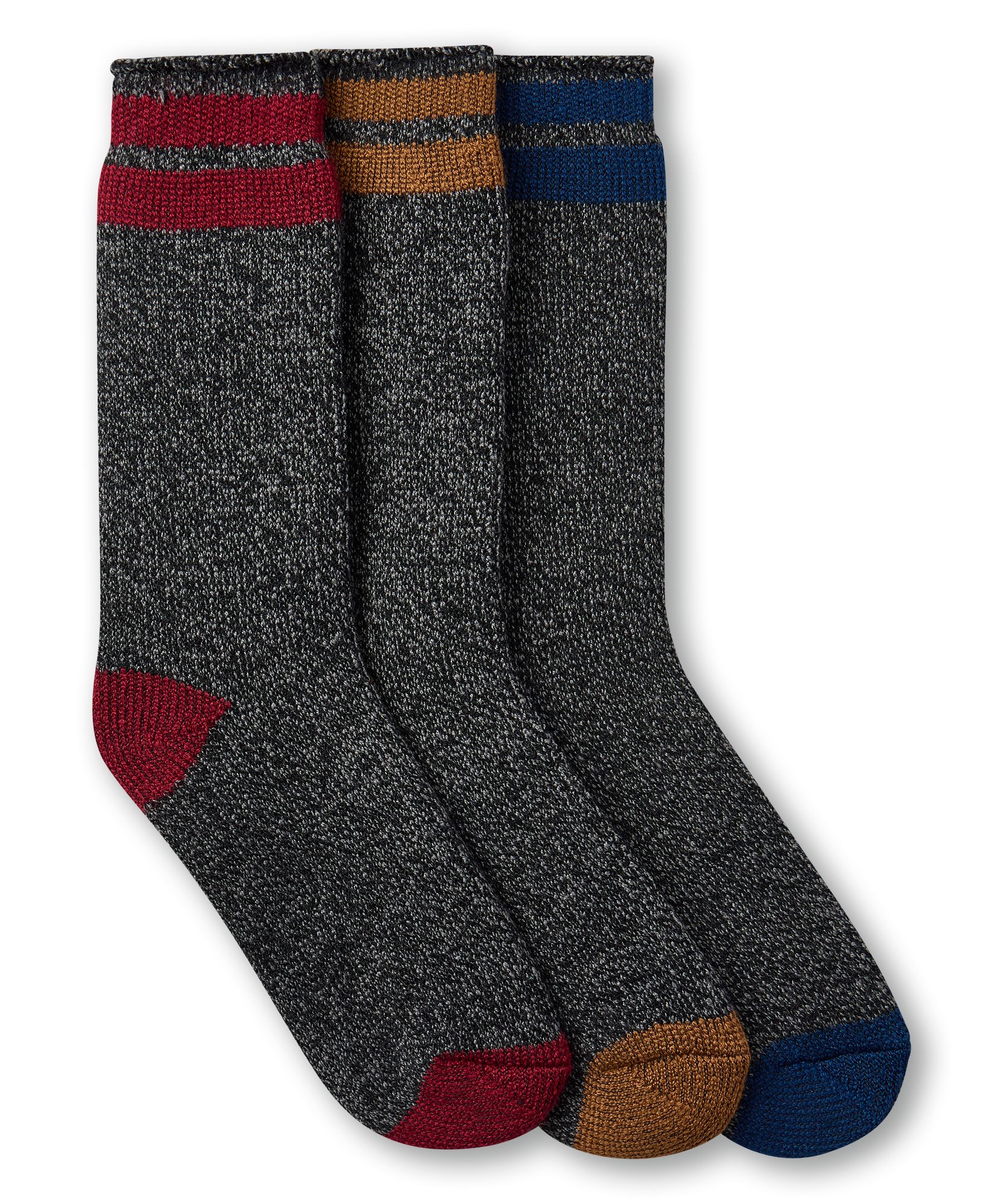 WindRiver Men's 3 pk T-Max Heat Thermal Boot Socks
