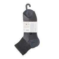 Merrell Men's 3 Pack Wool Blend Trekker Outdoor Quarter Socks