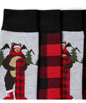 Columbia Men's 2 Pack Snowboard BearThermal Socks