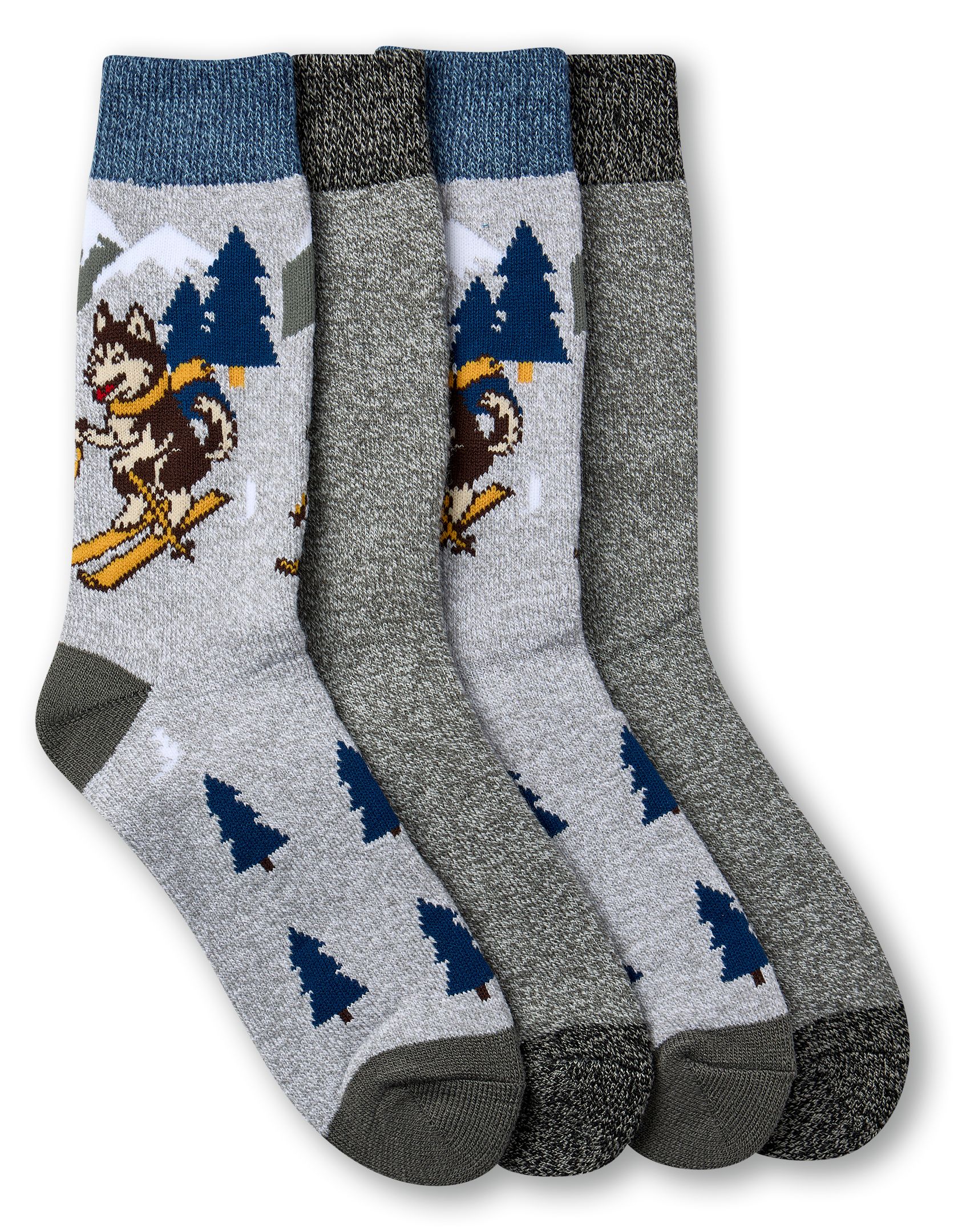 Columbia Men's 2 Pack Woofing Around Thermal Socks