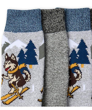 Columbia Men's 2 Pack Woofing AroundThermal Socks