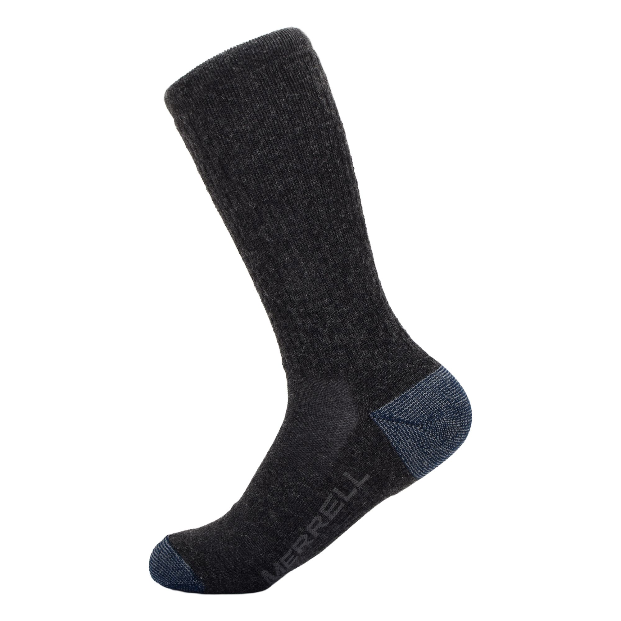 Merrell Men's 3 Pack Wool Blend Trekker Outdoor Socks