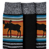 Columbia Men's 2 Pack Moose Horizon Thermal Socks CloseUp