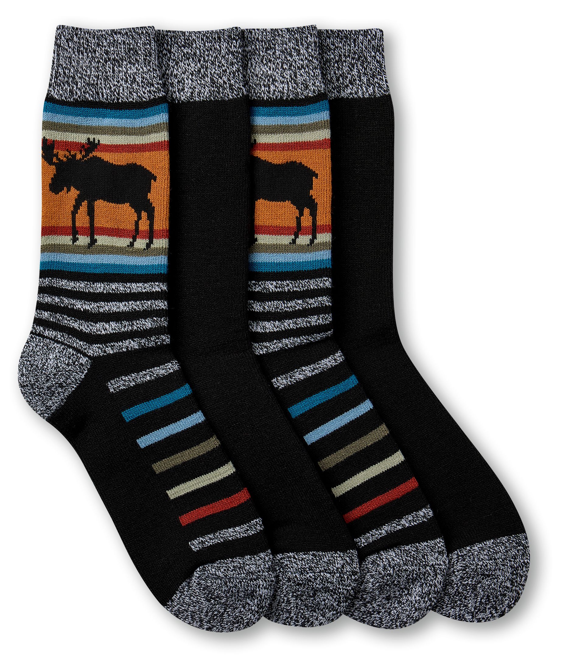 Columbia Men's 2 Pack Moose Horizon Thermal Socks