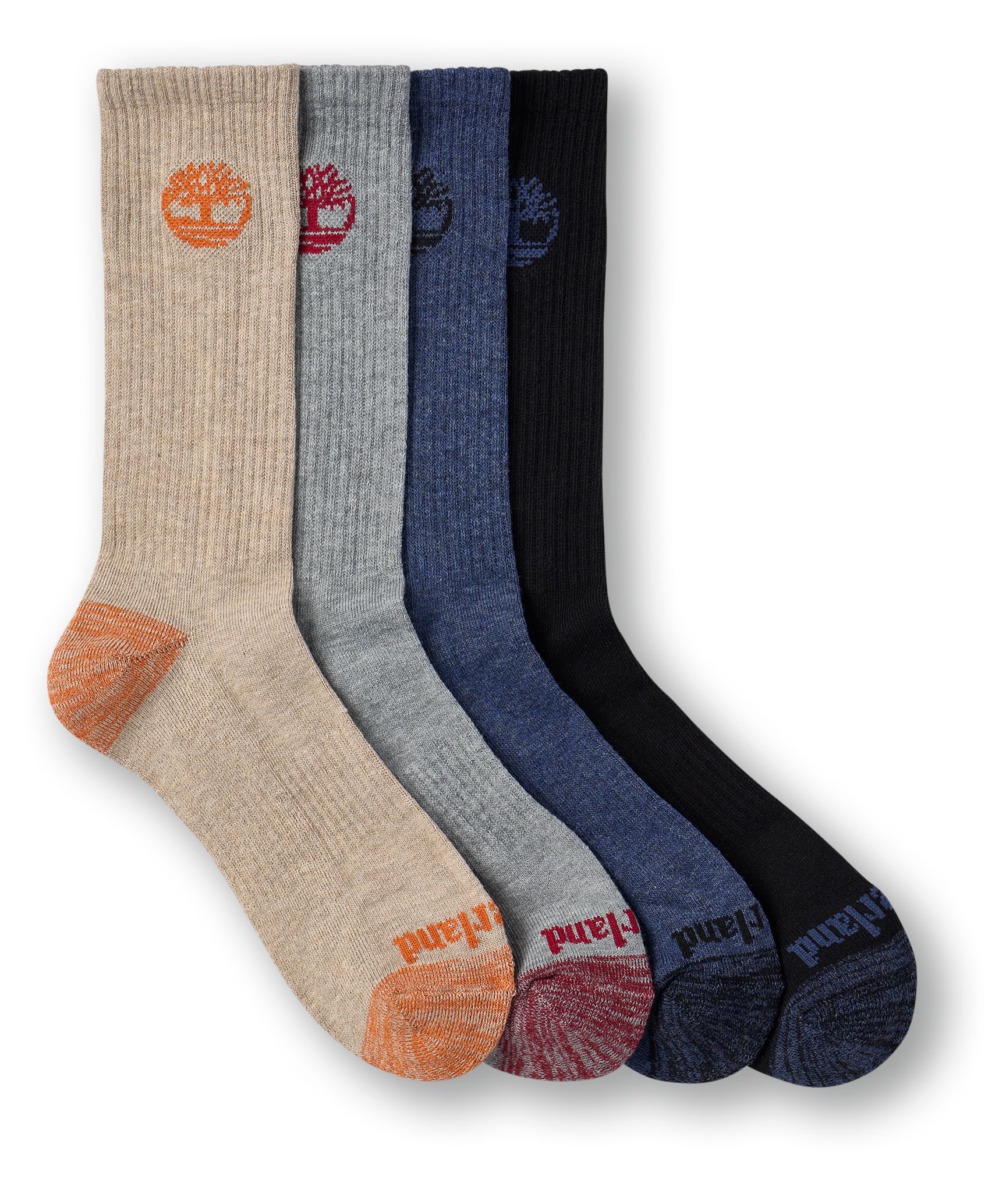 Timberland Men's Performance Crew Socks 4pk