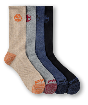 Timberland Men's Performance CrewSocks 4pk