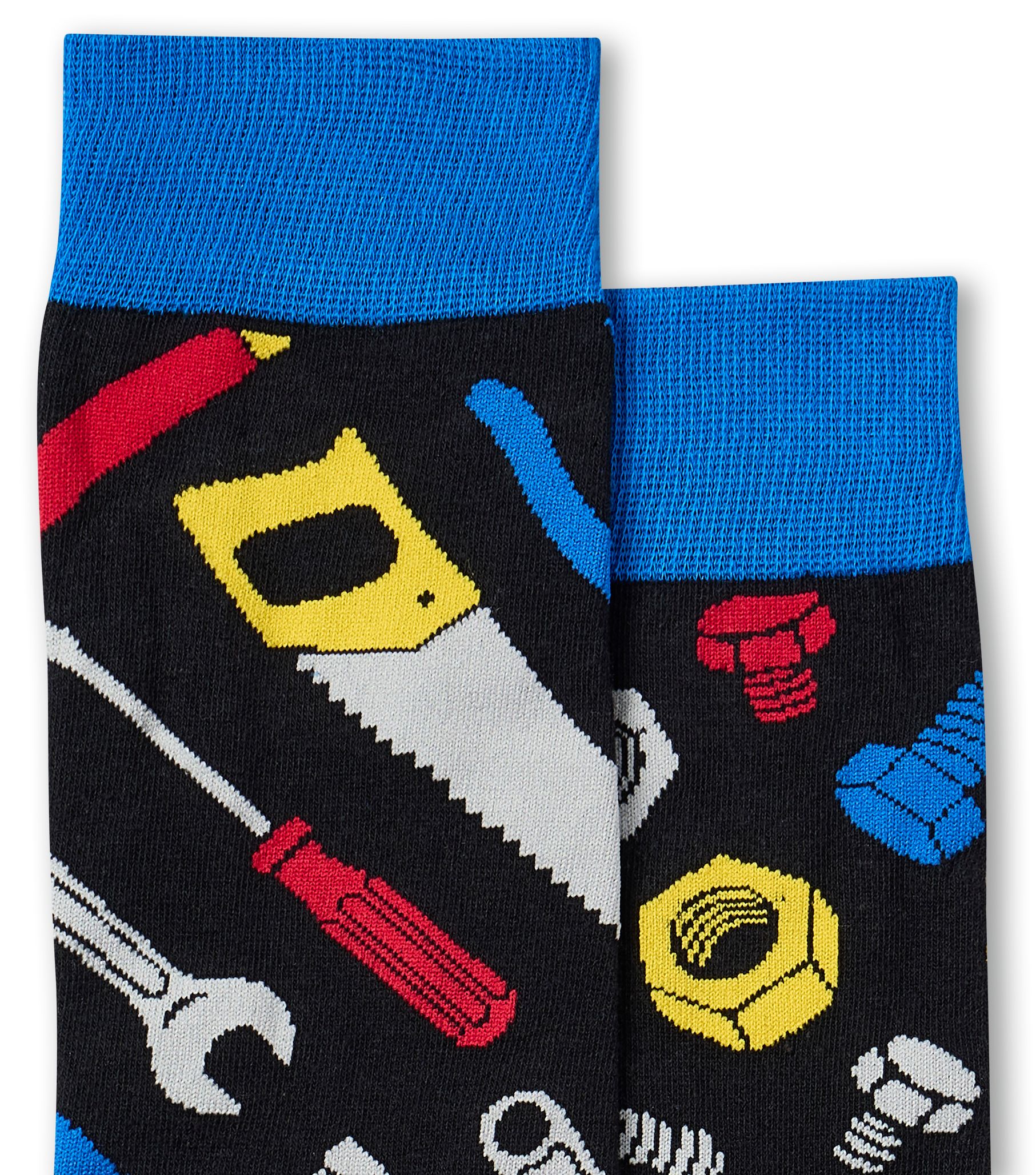 Chaussettes décontractées dépareillées à motif fantaisie pour hommes, Denver Hayes