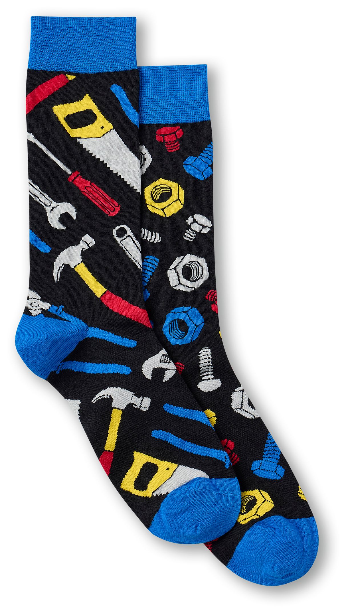 Chaussettes décontractées dépareillées à motif fantaisie pour hommes, Denver Hayes