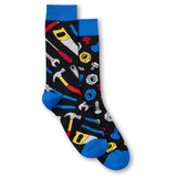 Chaussettes décontractées dépareillées à motif fantaisie pour hommes, Denver Hayes Side_Right