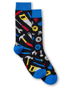 Chaussettes décontractées dépareillées à motif fantaisie pour hommes, Denver Hayes