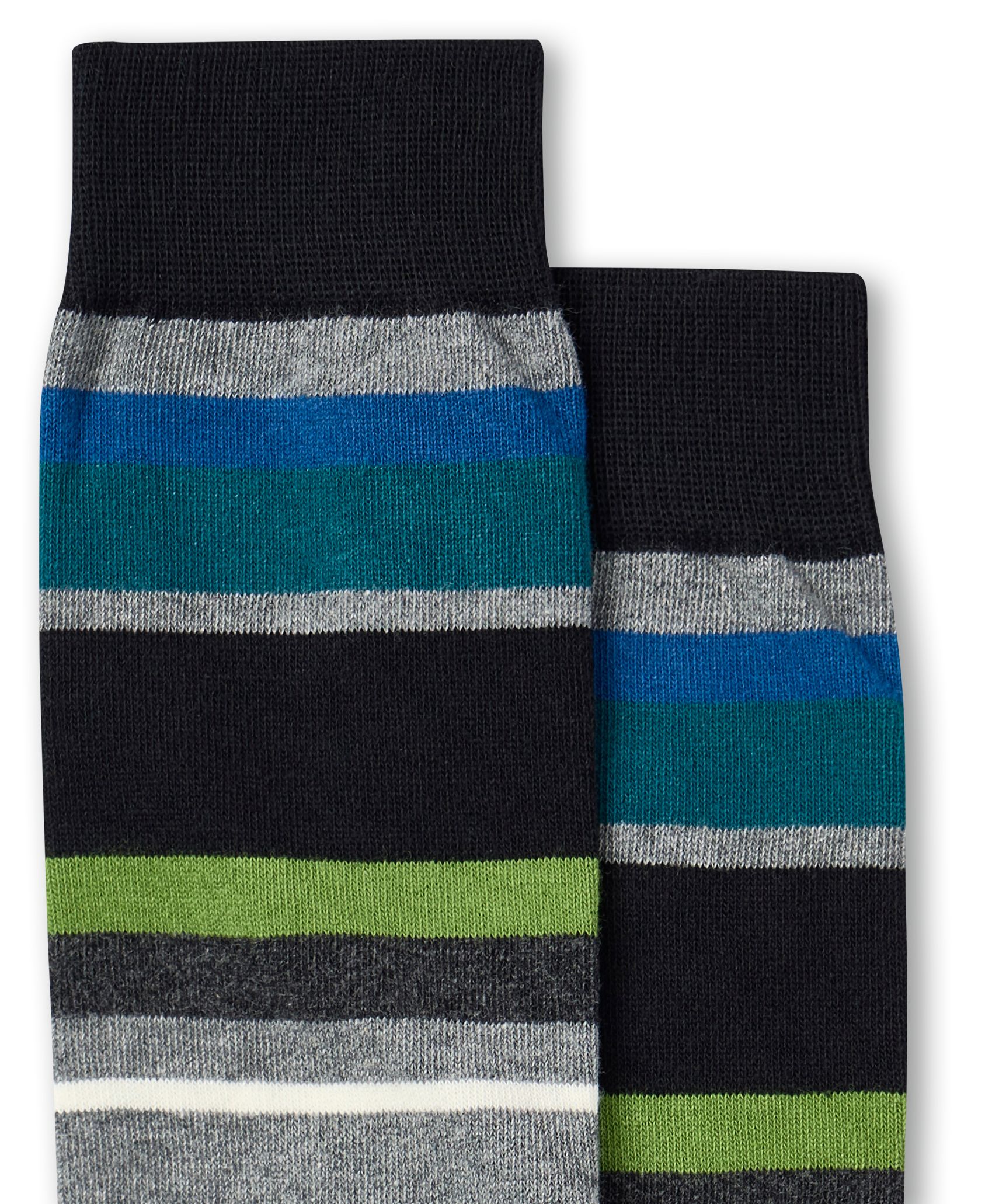 Denver Hayes Men's Novelty Geometric Crew Socks
