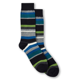 Denver Hayes Men's Novelty Geometric Crew Socks Side_Right
