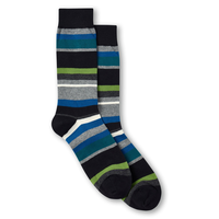 Mi-chaussettes fantaisie à motif géométrique pour hommes, Denver Hayes
