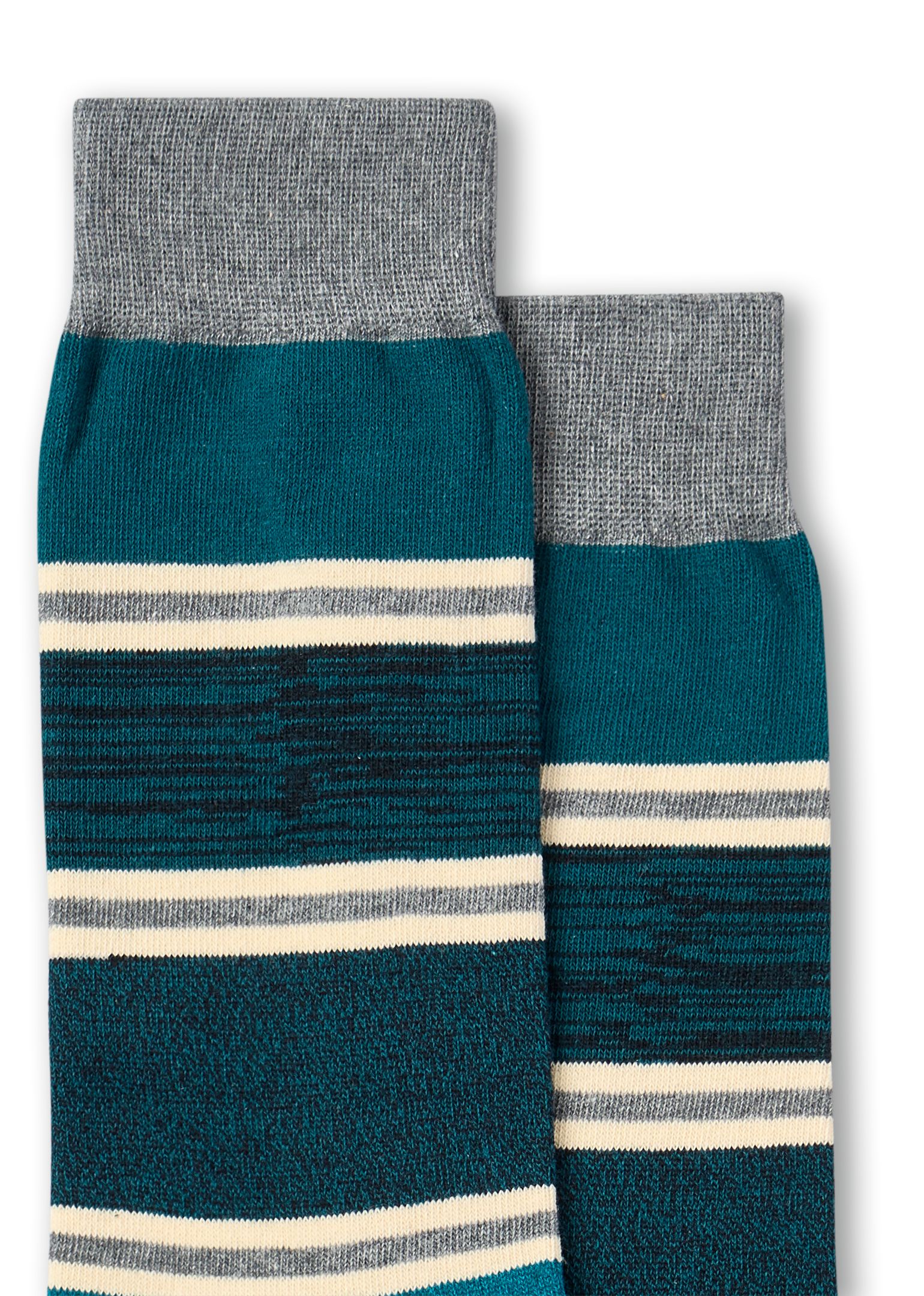 Denver Hayes Men's Novelty Geometric Crew Socks