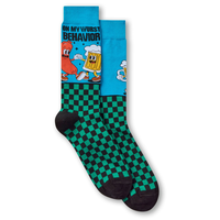 Mi-chaussettes fantaisie à motif de bière pour hommes, Denver Hayes