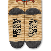 Mi-chaussettes fantaisie à motif de bière pour hommes, Denver Hayes