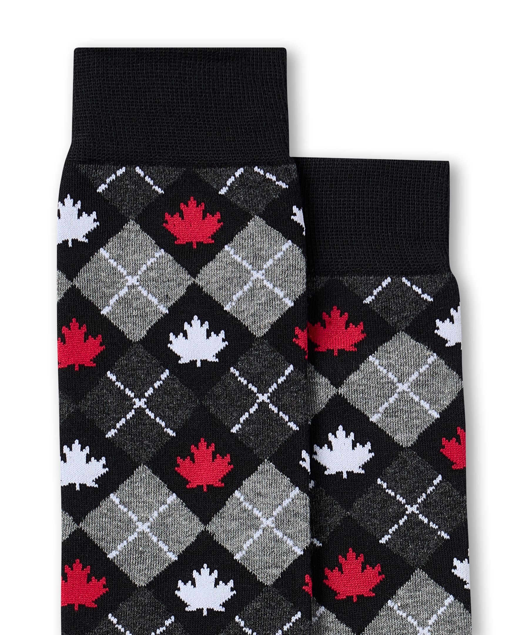 Denver Hayes Men's Novelty Canadiana Crew Socks